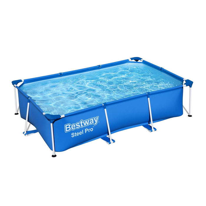 Schwimmbad Abnehmbar Bestway Steel Pro 56403b (259 x 170 x 61 cm)