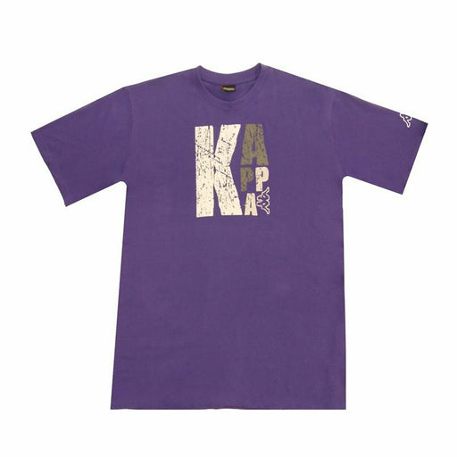 Herren Kurzarm-T-Shirt Kappa Sportswear Logo Violett
