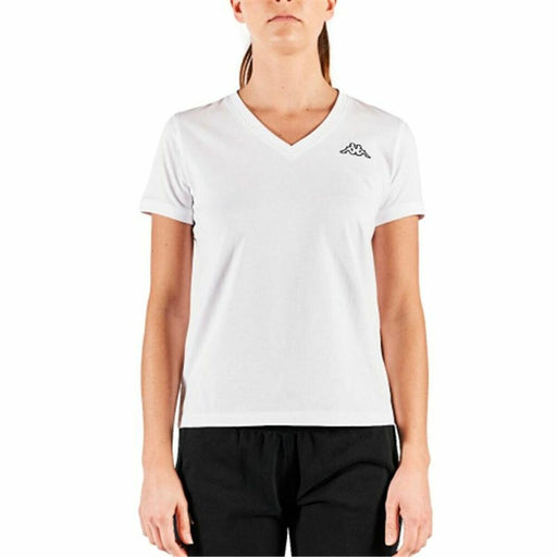 Damen Kurzarm-T-Shirt Kappa Cabou Weiß