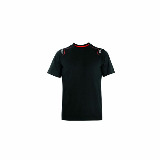 Kurzarm-T-Shirt Sparco TECH STRETCH Schwarz Größe L