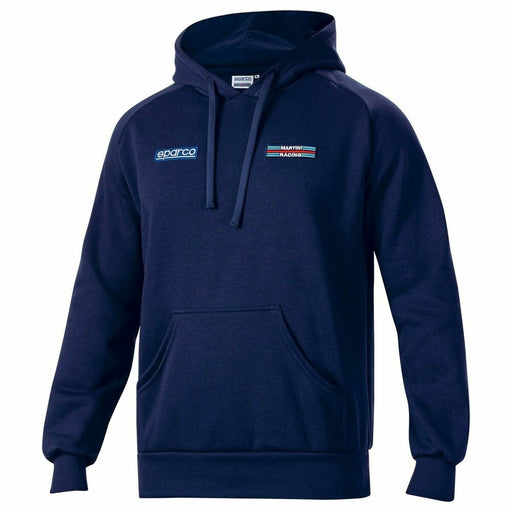 Herren Sweater mit Kapuze Sparco Martini Racing Blau
