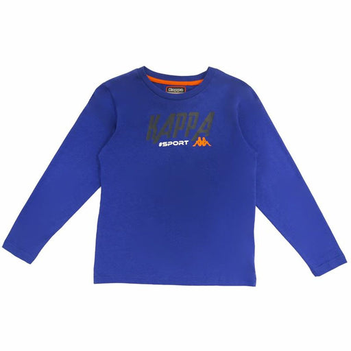 Jungen Langarm-T-Shirt Kappa Sportswear Martial Blau