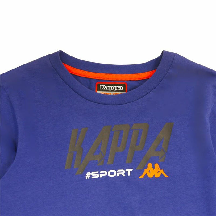 Jungen Langarm-T-Shirt Kappa Sportswear Martial Blau