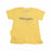 Kurzarm-T-Shirt für Kinder Champion Gelb