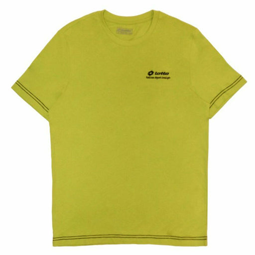 Herren Kurzarm-T-Shirt Lotto Brett Gelb Zitronengrün