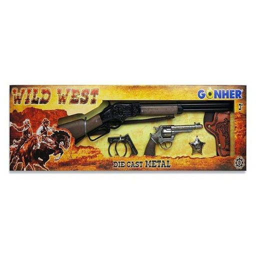 Wilder Westen Pistolen-Set Gonher 498/0 77 x 23 x 5 cm (77 x 23 x 5 cm)