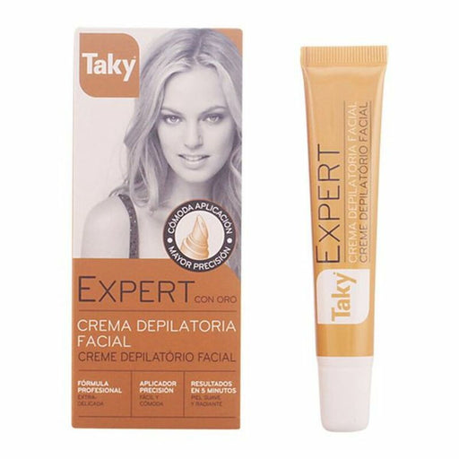 Enthaarungscreme für das Gesicht Taky Expert Oro (20 ml)