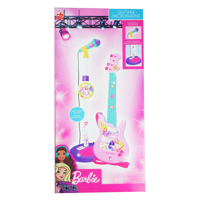 Musikanlage Barbie Mikrofon Kindergitarre