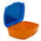 Brotdose für Sandwiches SuperThings Kazoom kids Blau Orange Kunststoff (17 x 5.6 x 13.3 cm)