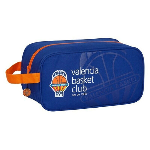 Schuhtasche für die Reise Valencia Basket Blau Orange (29 x 15 x 14 cm)