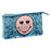 Dreifaches Mehrzweck-Etui Little Dreamer Smiley M744 Hellblau (22 x 12 x 3 cm)