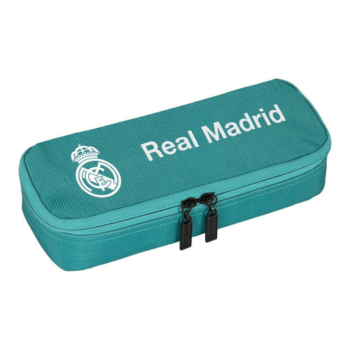 Schulmäppchen Real Madrid C.F. Weiß Türkisgrün (22 x 5 x 8 cm)