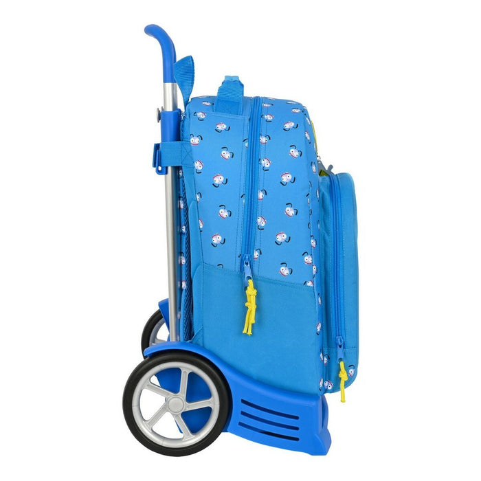 Schulrucksack mit Rädern El Hormiguero Blau (32 x 42 x 15 cm)