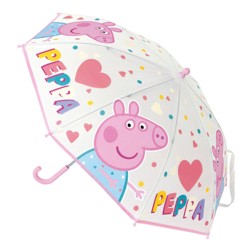 Regenschirm Peppa Pig Having fun Hellrosa (Ø 80 cm)