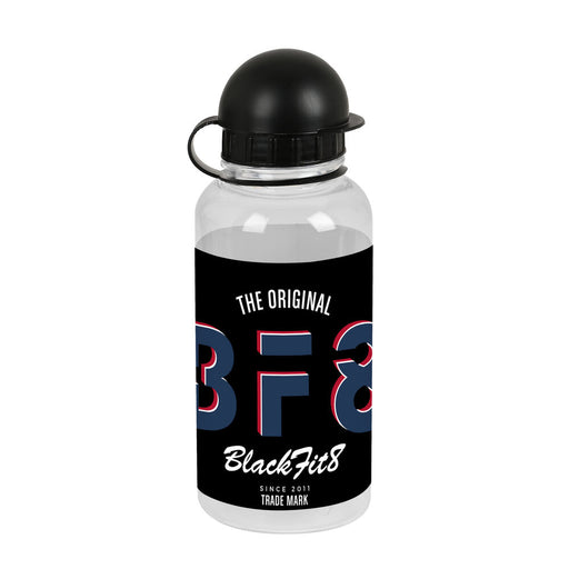 Wasserflasche BlackFit8 Urban Schwarz Marineblau PVC (500 ml)