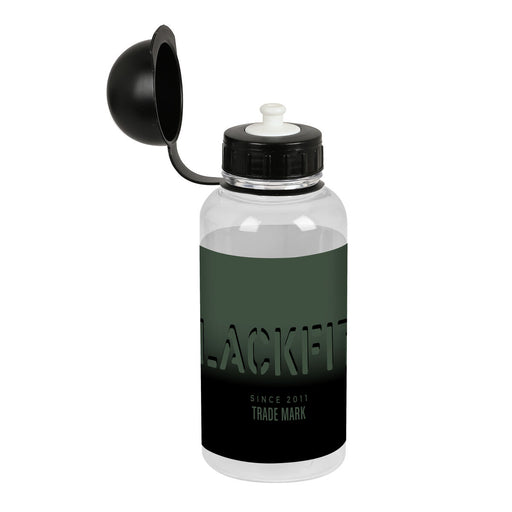 Wasserflasche BlackFit8 Gradient Schwarz Militärgrün PVC (500 ml)