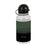 Wasserflasche BlackFit8 Gradient Schwarz Militärgrün PVC (500 ml)