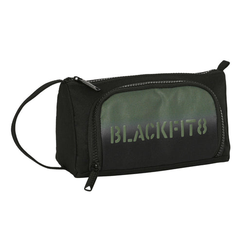 Federmäppchen mit Zubehör BlackFit8 Gradient Schwarz Militärgrün (32 Stücke)