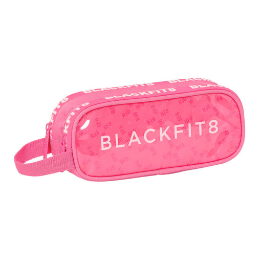 Zweifaches Mehrzweck-Etui BlackFit8 Glow up Rosa 21 x 8 x 6 cm