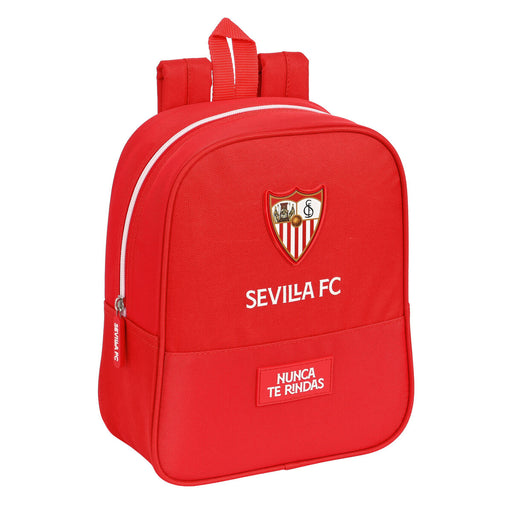 Schulrucksack Sevilla Fútbol Club Rot (22 x 27 x 10 cm)