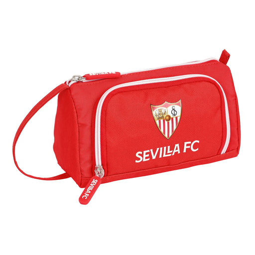 Federmäppchen mit Zubehör Sevilla Fútbol Club Rot (32 Stücke)