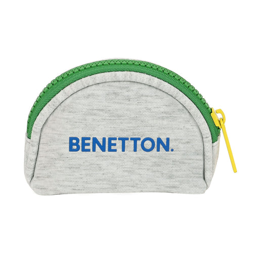 Geldbeutel Benetton Pop Grau (9.5 x 7 x 3 cm)