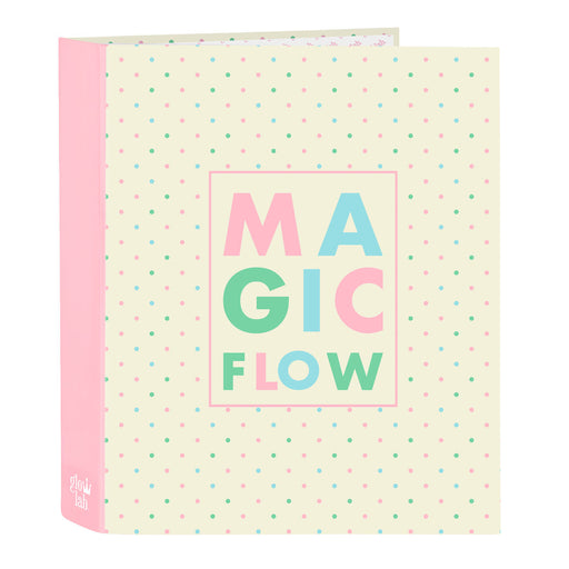 Ringbuch Glow Lab Magic flow Beige A4 (27 x 33 x 6 cm)