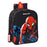 Kinderrucksack Spider-Man Hero Schwarz 22 x 27 x 10 cm