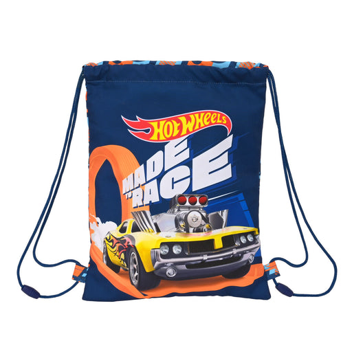 Rucksacktasche mit Bändern Hot Wheels Speed club Orange (26 x 34 x 1 cm)