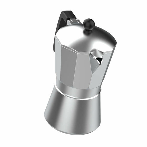 Italienische Kaffeemaschine Taurus KCP9006 6T Aluminium Silberfarben Grau 6 Tassen
