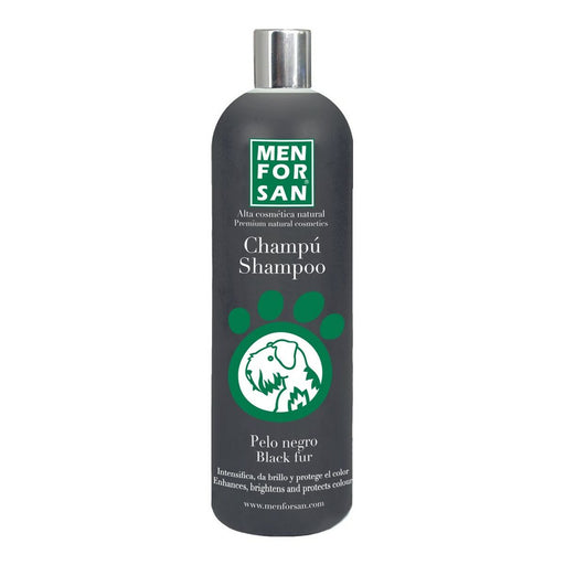 Shampoo für Haustiere Menforsan 1 L Hund Dunkles Haar