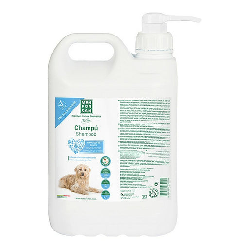 Shampoo für Haustiere Menforsan Talkum-Puder 5 L Hund Geruchsbeseitigung