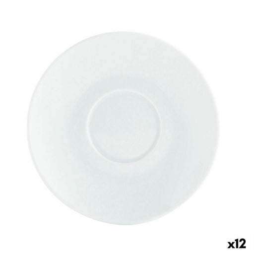 Teller Quid Basic aus Keramik Weiß (15,5 cm) (Pack 12x)