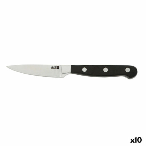 Schälmesser Quid Professional Inox Chef Black Schwarz Metall 9 cm (Pack 10x)