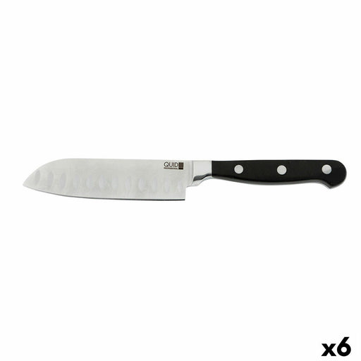 Santokumesser Quid Professional Inox Chef Black Schwarz Metall (13 cm) (Pack 10x)