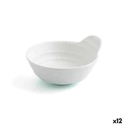 Schale Quid Select Weiß Kunststoff Melamine 11,5 x 5,5 cm (12 Stück) (Pack 12x)