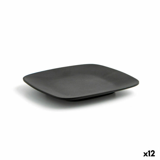 Teller Quid Select Schwarz Kunststoff Melamine 14,3 x 1,5 cm (12 Stück) (Pack 12x)