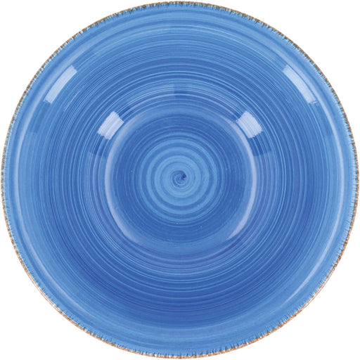 Schale Quid Vita aus Keramik Blau (18 cm) (Pack 6x)