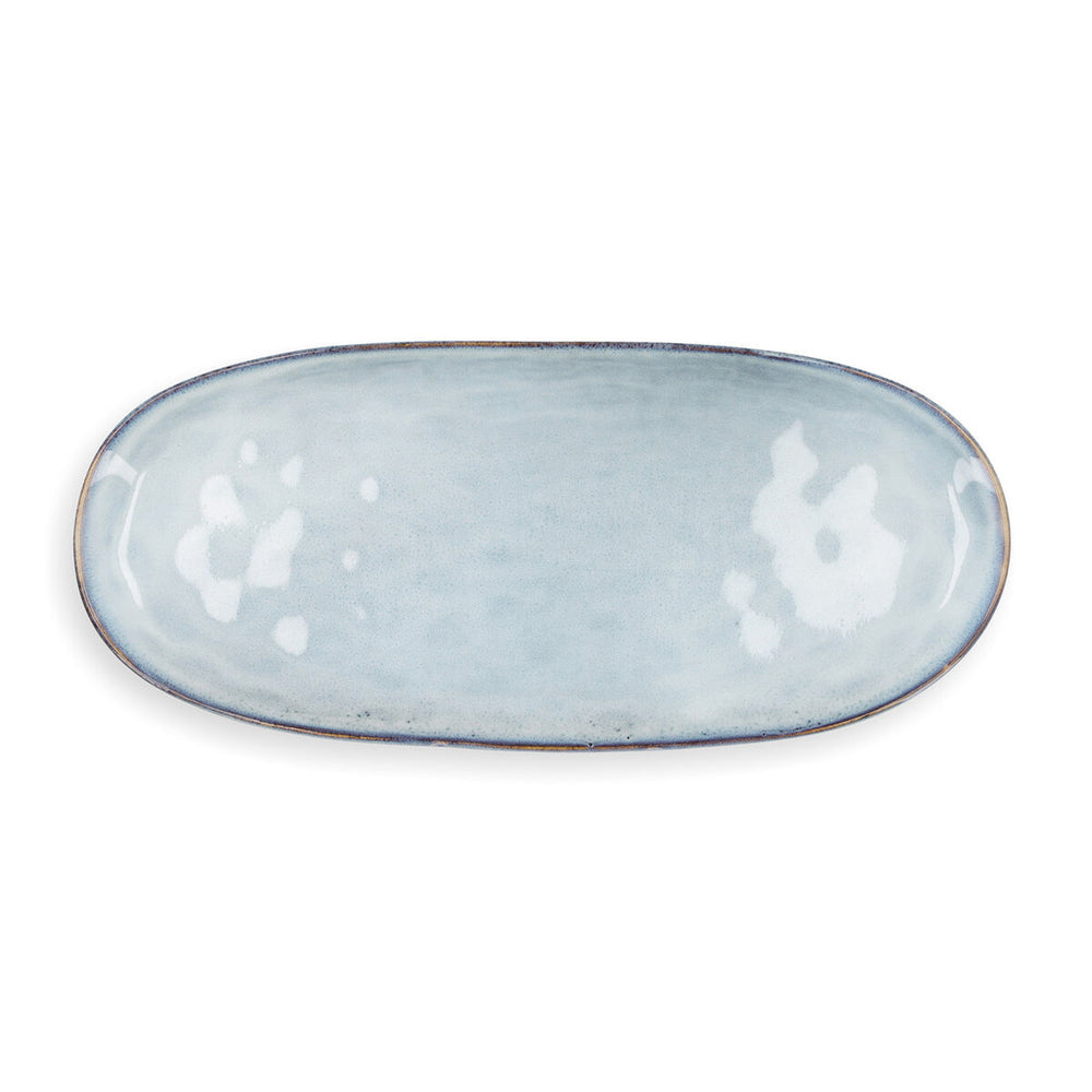 Kochschüssel Quid Boreal Blau aus Keramik 36 x 16 cm (2 Stück) (Pack 2x)