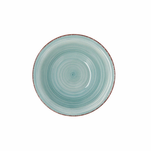 Schale Quid Vita Aqua aus Keramik Blau Ø 18 cm (6 Stück)