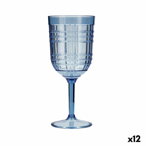 Weinglas Quid Viba Blau Kunststoff 420 ml (12 Stück) (Pack 12x)