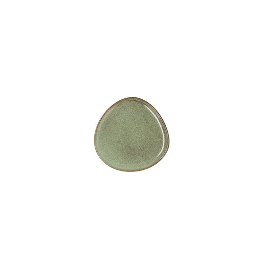 Flacher Teller Bidasoa Ikonic grün aus Keramik 11 x 11 cm (12 Stück) (Pack 12x)
