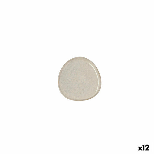 Flacher Teller Bidasoa Ikonic Weiß aus Keramik 11 x 11 cm (12 Stück) (Pack 12x)