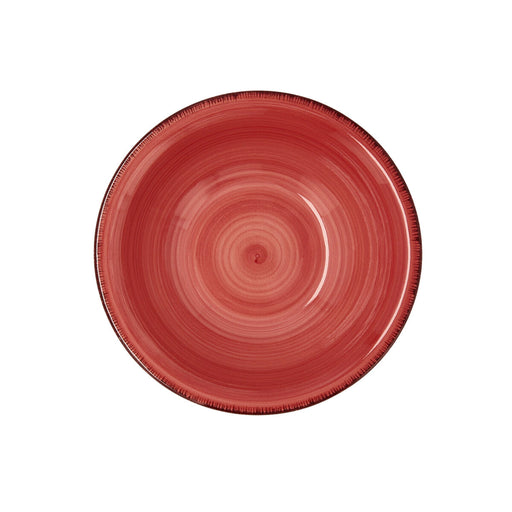 Schale Quid Vita aus Keramik Rot (18 cm) (Pack 6x)