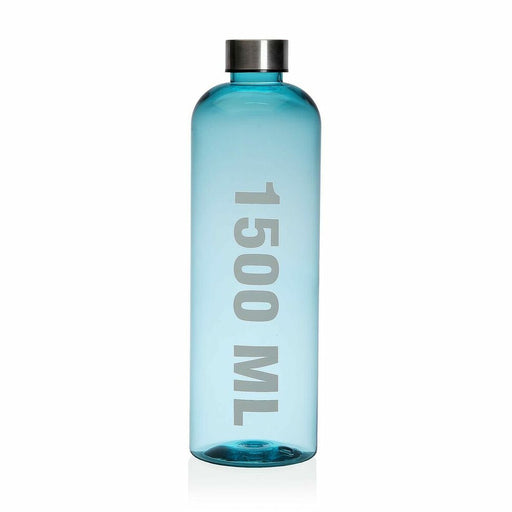 Wasserflasche Versa 1,5 L Blau Acryl Stahl polystyrol 9 x 29 x 9 cm