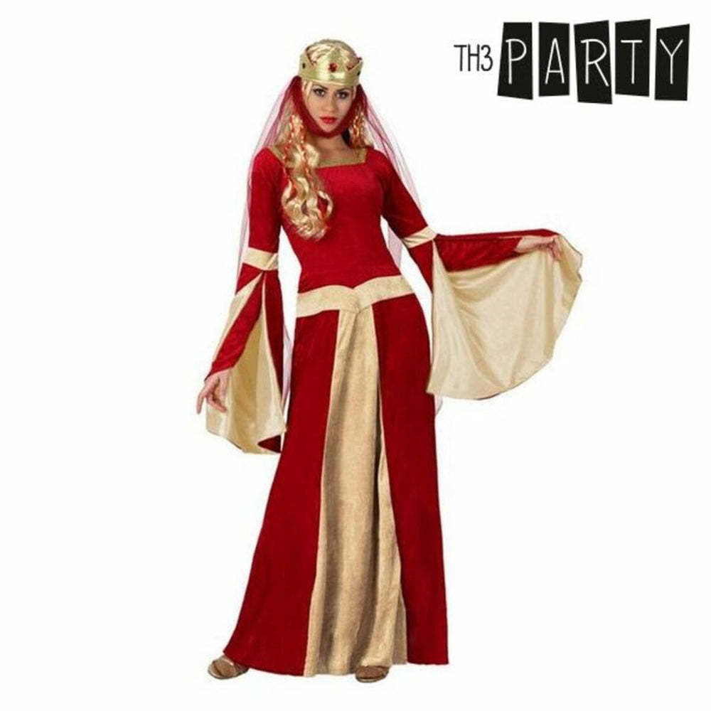 Verkleidung für Erwachsene Rot Mittelalterliche Dame