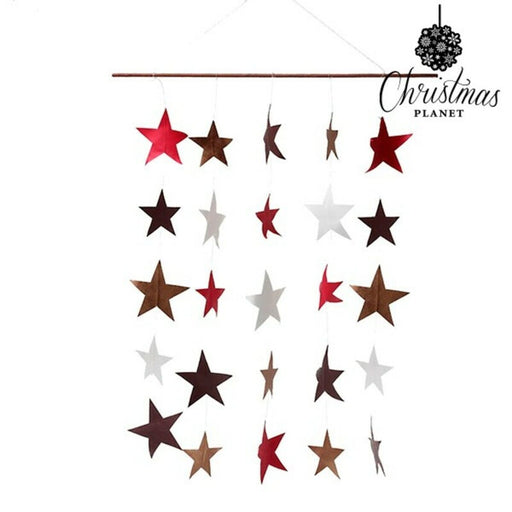 Dekoration zum Aufhängen Rot Sterne 52 cm Kunststoff Weihnachten