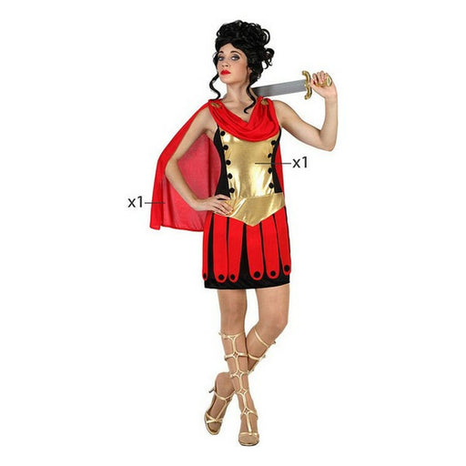 Verkleidung für Erwachsene (2 pcs) Römische Kriegerin