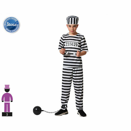 Verkleidung für Kinder Gefangener Bunt
