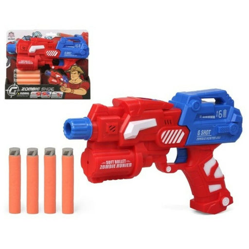 Dart-Pistole Blau Rot (23 x 20 cm)